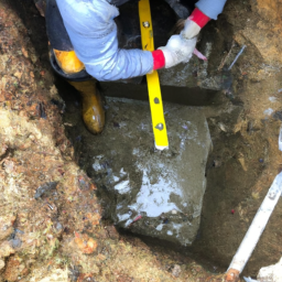 Construction d'un Mur de Soutènement en Blocs de Béton pour un Terrain en Pente Bar-le-Duc